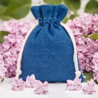 Bolsa de jeans 15 x 20 cm - azul Para niños