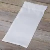 Bolsa de satén 16 x 37 cm - blanco Bolsas de satén