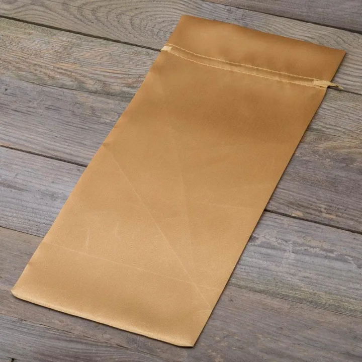 Bolsa de satén 16 x 37 cm - dorado Lifehack: ideas inteligentes