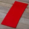 Bolsa de terciopelo 16 x 37 cm - rojo Bolso de la Navidad