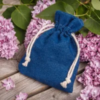 Bolsas de jeans 12 x 15 cm - azul Para mascota