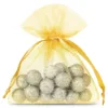 Bolsas de organza 10 x 13 cm - dorado Bolsas de oro