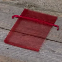 Bolsas de organza 10 x 13 cm - granate Lavanda y productos secos perfumados