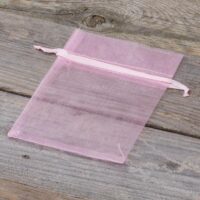 Bolsas de organza 10 x 13 cm - rosa claro Bolsas de organza