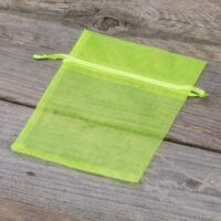 Bolsas de organza 10 x 13 cm - verde claro Semana Santa