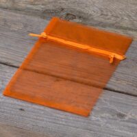 Bolsas de organza 11 x 14 cm - naranja Lavanda y productos secos perfumados