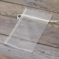 Bolsas de organza 11 x 20 cm - ecru Lavanda y productos secos perfumados