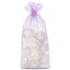 Bolsas de organza 11 x 20 cm - violeta claro
