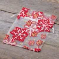Bolsas de organza 12 x 15 cm - Navidad / 1 Todos los productos