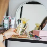 Bolsas de organza 12 x 15 cm - dorado Lavanda y productos secos perfumados