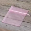 Bolsas de organza 12 x 15 cm - rosa claro San Valentín