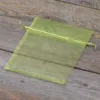 Bolsas de organza 12 x 15 cm - verde Bolsas medianas