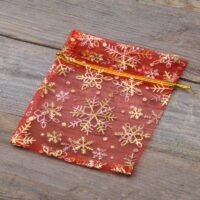 Bolsas de organza 12 x 15 cm - Navidad Uso