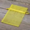 Bolsas de organza 13 x 18 cm - amarillo Bolsas medianas