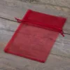 Bolsas de organza 13 x 18 cm - granate Bolsas ocasionales