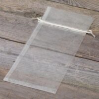 Bolsas de organza 13 x 27 cm - ecru Bolsas para frutas