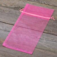 Bolsas de organza 13 x 27 cm - rosa Para niños