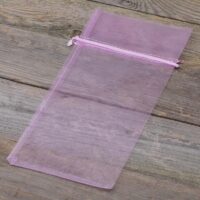 Bolsas de organza 13 x 27 cm - violeta claro Bolsas para frutas