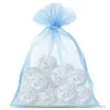 Bolsas de organza 15 x 20 cm - azul claro Bolsas azul claro