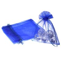 Bolsas de organza 15 x 20 cm - azul Bolsas de organza