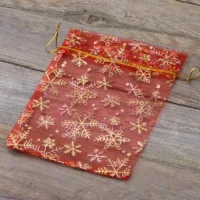 Bolsas de organza 15 x 20 cm - Navidad Sectores / Envoltorios para…