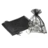 Bolsas de organza 15 x 20 cm - negro Velas