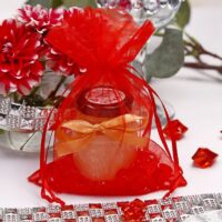 Bolsas de organza 15 x 20 cm - rojo Bolsas medianas 15x20 cm