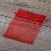 Bolsas de organza 15 x 20 cm - rojo San Valentín
