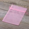 Bolsas de organza 15 x 20 cm - rosa claro Semana Santa