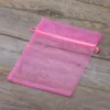 Bolsas de organza 15 x 20 cm - rosa Bautismo