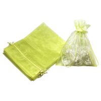 Bolsas de organza 15 x 20 cm - verde Jabones
