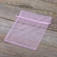 Bolsas de organza 15 x 20 cm - violeta claro Bolsas medianas