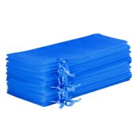 Bolsas de organza 16 x 37 cm - azul Decoraciones interiores