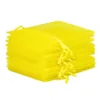 Bolsas de organza 18 x 24 cm - amarillo San valentín