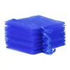 Bolsas de organza 18 x 24 cm - azul Bolsas para frutas