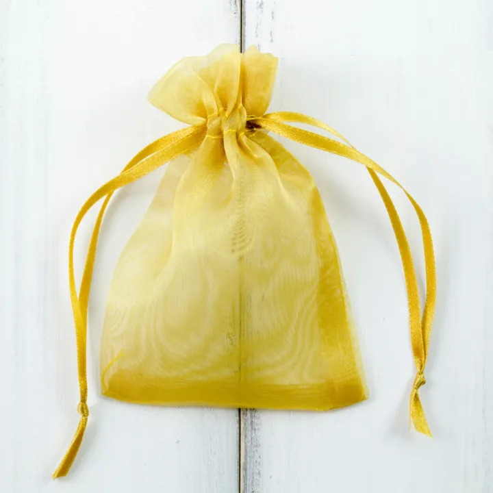 Bolsas de organza 18 x 24 cm - verde claro Bolsas para frutas