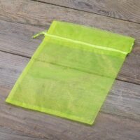 Bolsas de organza 18 x 24 cm - verde claro Semana Santa