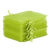 Bolsas de organza 18 x 24 cm - verde Ropa y ropa interior