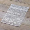 Bolsas de organza 18 x 24 cm - Navidad / 2 Bolsas con impresion