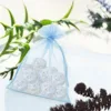 Bolsas de organza 22 x 30 cm - azul claro Bolsas de organza