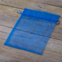Bolsas de organza 22 x 30 cm - azul Bolsas para frutas