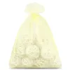 Bolsas de organza 22 x 30 cm - ecru Bolsas ecru