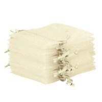 Bolsas de organza 22 x 30 cm - ecru Bolsas para frutas