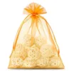 Bolsas de organza 22 x 30 cm - naranja Bolsas naranjas