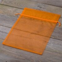 Bolsas de organza 22 x 30 cm - naranja Bolsas de organza