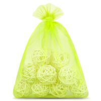 Bolsas de organza 22 x 30 cm - verde claro Protección de uva