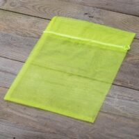 Bolsas de organza 22 x 30 cm - verde claro Bolsas de organza