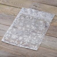 Bolsas de organza 22 x 30 cm - Navidad / 2 Bolsas con impresion