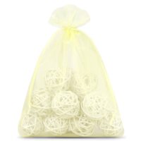 Bolsas de organza 26 x 35 cm - ecru Bolsas ecru