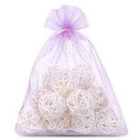 Bolsas de organza 26 x 35 cm - violeta claro Bolsas violeta claro